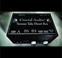 Load image into Gallery viewer, Crucial Audio Vacuum Tube Direct Box Recording Interface DUB-1